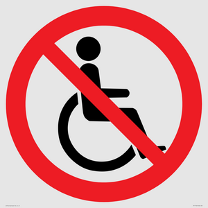 P914 Prohibition: No disabled access